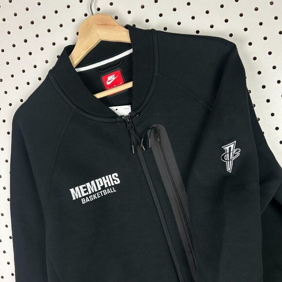 Nike 1 Cent Memphis Tigers Medium Tech Jacket‎ NWT Penny Hardaway Black Travel - Picture 2 of 7